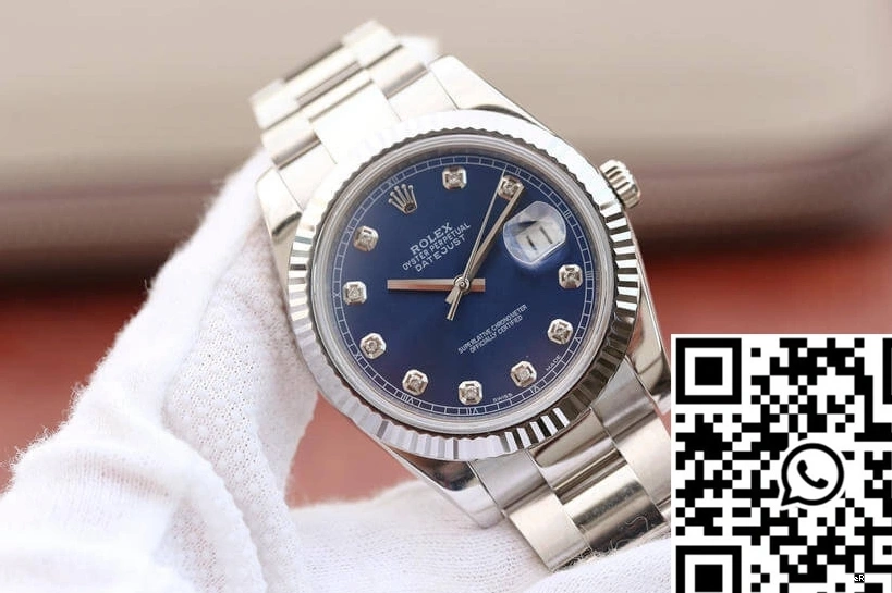 M126334-0015 Rolex Datejust EW Factory Dial Blue 0205